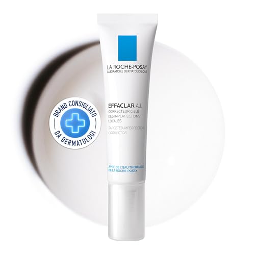 La RochePosay Effaclar Trattamento correttivo mirato antiimperfezioni arricchito con Niacinamide e LHA per pelli a tendenza acneica 15 ml