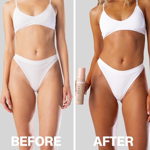 Bali Body SelfTanning Mousse  Dark  Natural Bronzed Shade StreakFree Green Based Tinted SelfTanner for All Skin Types  Vegan Cruelty Free Australian Made 200 ml67 fl oz