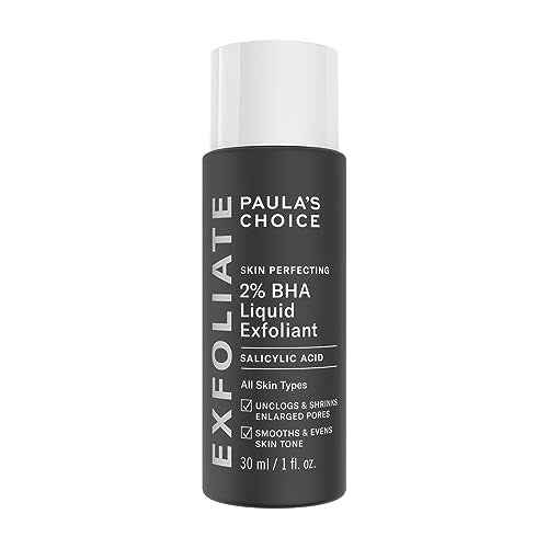 Paulas Choice SKIN PERFECTING 2 BHA Esfoliante Liquido  Peeling Viso con Acido Salicilico  Combatte Imperfezioni Punti Neri  Brufoli  Ridurre i Pori  Pelli Miste o Grasse  30 ml