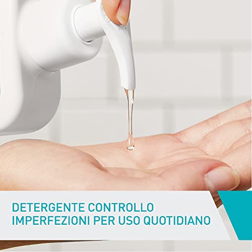 CeraVe Detergente Controllo Imperfezioni Per Pelle Grassa con Tendenza Acneica Azione Purificante Imperfezioni Ridotte Con Acido Salicilico e Argilla Purificante 236 ml