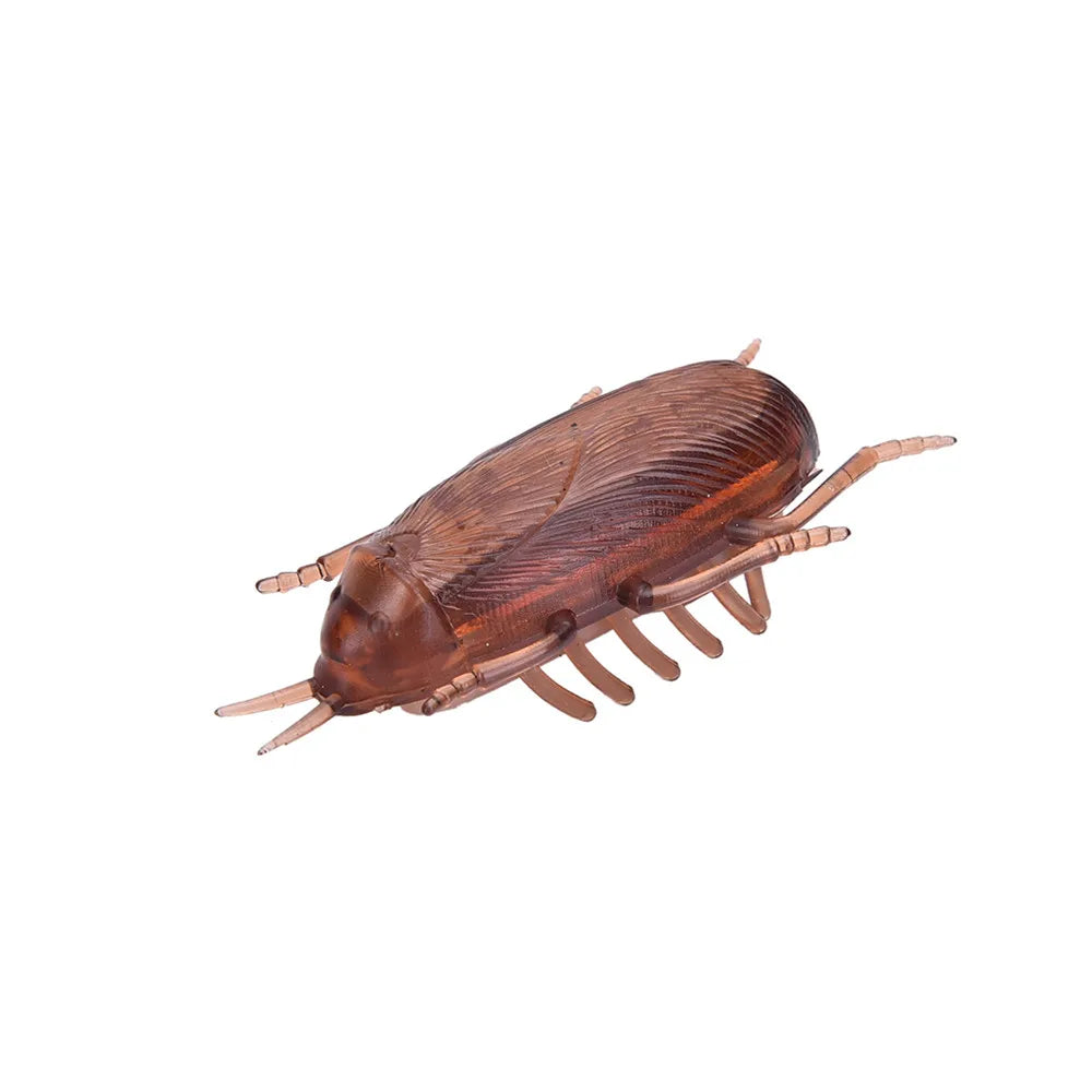 Funny Electronic Cockroach Toy with Battery For Kids Novelty Gag Toys Pet Cat Puppy Toys