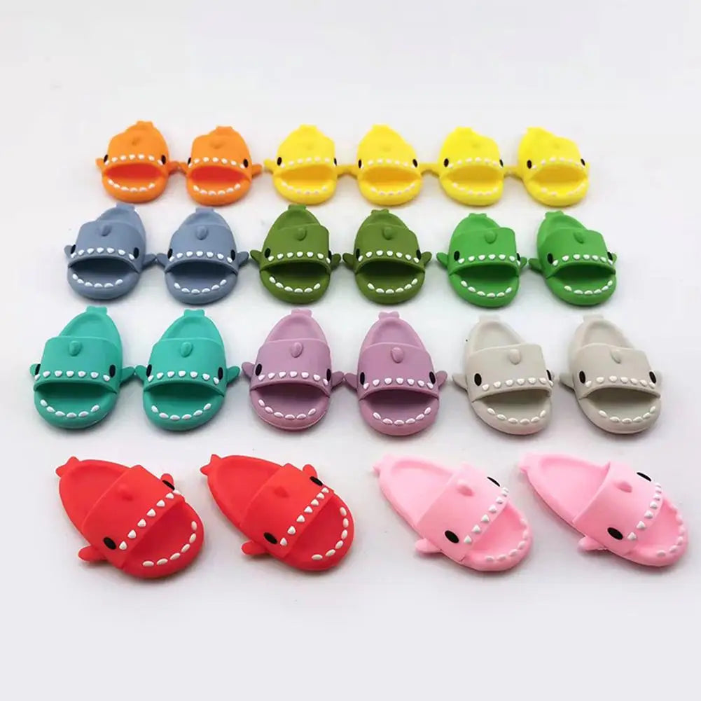 2X Hamster Costume Shoes Cute Shark Slippers Cosplay Suit Small Pet Fun Clothes Guinea Pigs Cosplay Assessories For Hamster Pet