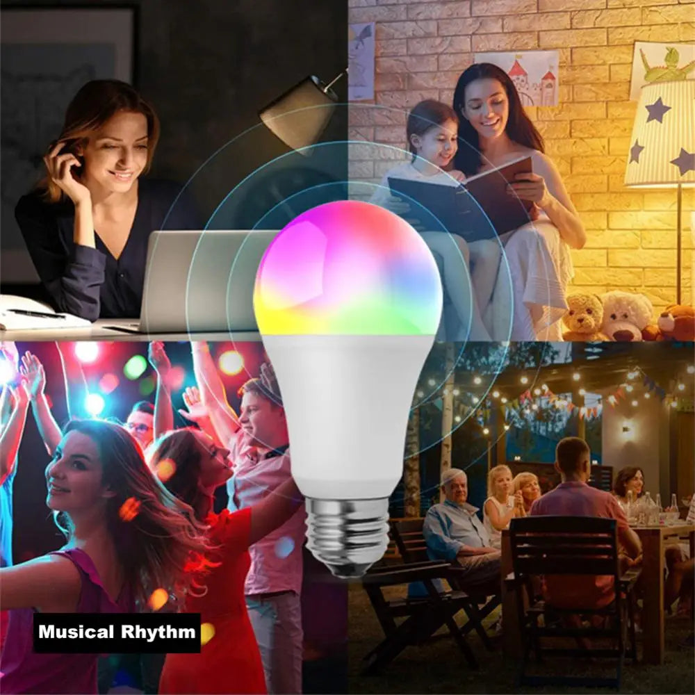 A19 Smart Bulb Wholesale Matter Smart Light WiFi 9W With Voice Control And Timer Setting Wireless Smart Light Home Accessories