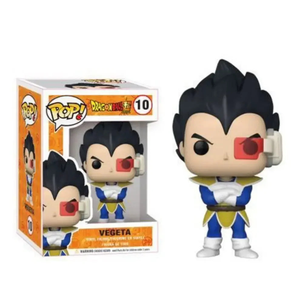 HOT POP Dragon Ball Dead Yamcha PORUNGA SUPER SAIYAN GOKU Golden FRIEZA GREAT VEGETA Vinyl Action Figure Collectible Model