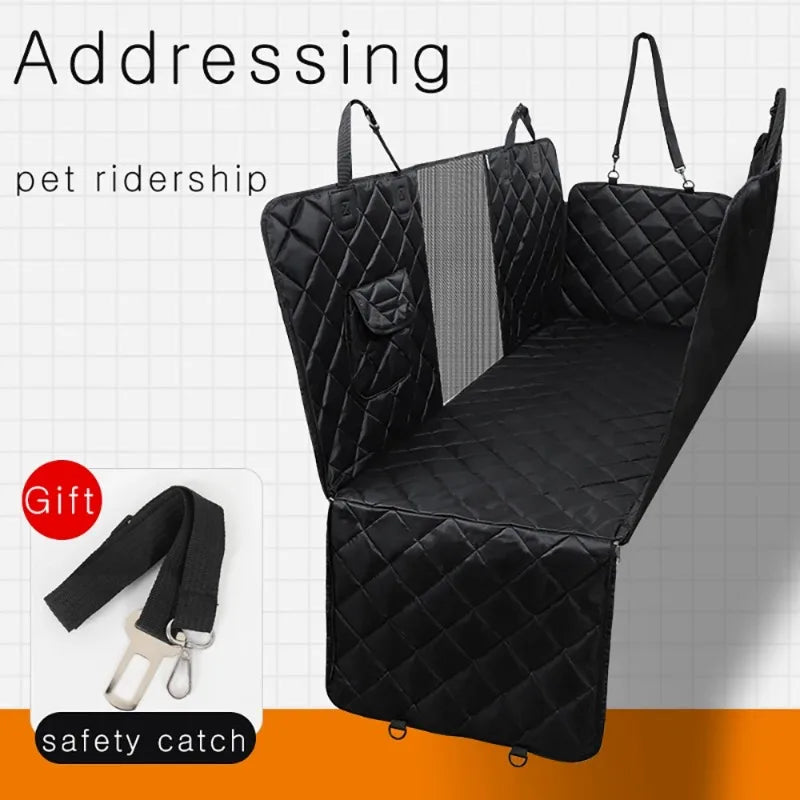 Back Seat Protector Mat Dog Car Seat Cover Waterproof Mesh Window Pet Vehicle Hammock Pet Travel Dog Carrier Hammock Car Rear