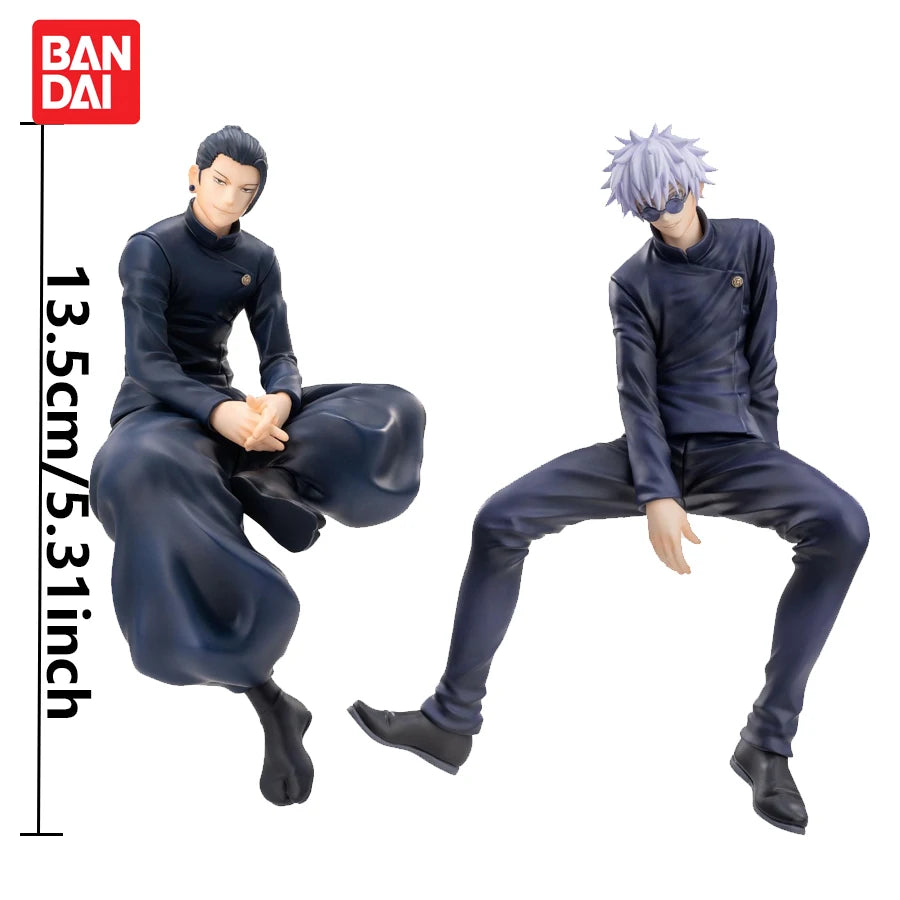 13.5cm Jujutsu Kaisen Anime Figure Noodle Stopper Satoru Gojo Action Figure Geto Suguru Figurine PVC Adult Collection Model Toys