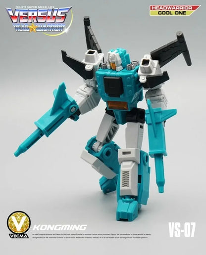 MFT Transformation VS07 VS-07 Brainstorm Head Warrior G1 Mini Pocket War Action Figure Robot Toys