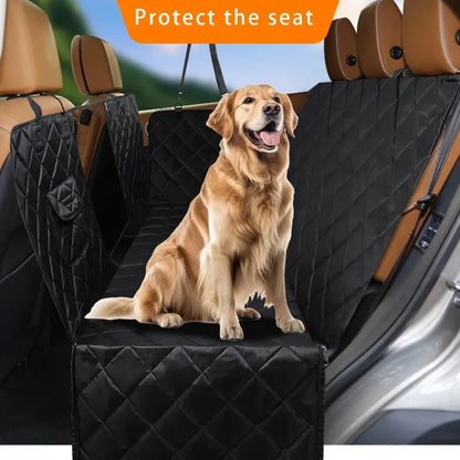 Back Seat Protector Mat Dog Car Seat Cover Waterproof Mesh Window Pet Vehicle Hammock Pet Travel Dog Carrier Hammock Car Rear