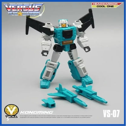 MFT Transformation VS07 VS-07 Brainstorm Head Warrior G1 Mini Pocket War Action Figure Robot Toys