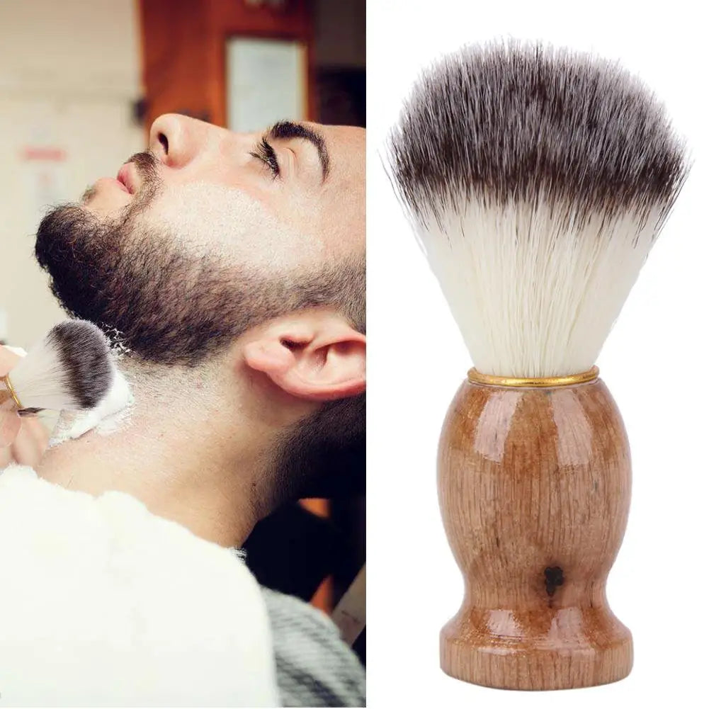 Badger Hair Knot Whole Brush Men\s Shaving Brush Beard Tool Cleaning Appliance Shave Tool Razor Accessories